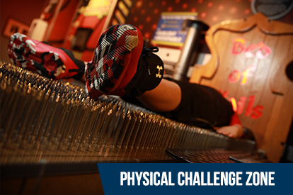 WonderWorks interactive exhibits in Pigeon Forge